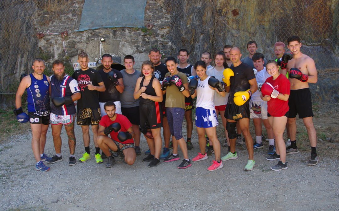 2ème jour du stage de Muay Thaï au CNEC de Collioure